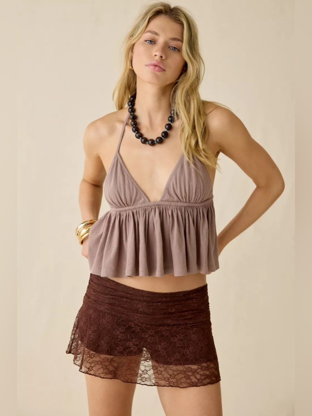 Lace Mini Skort